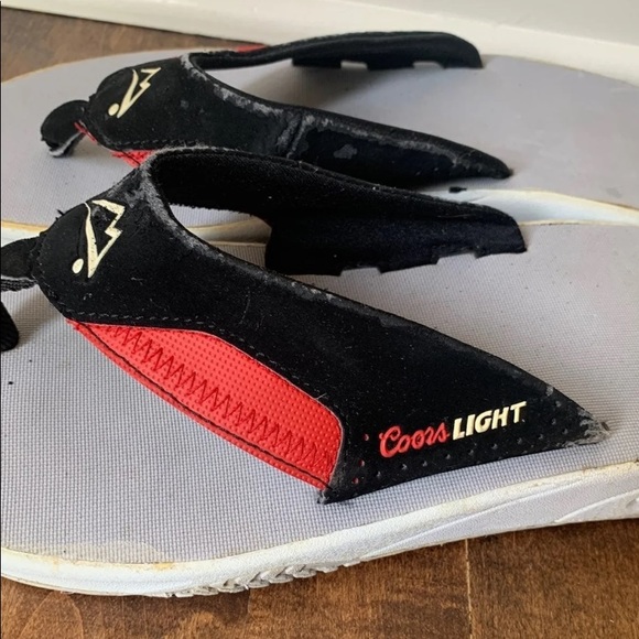 Coors Light flip flops - Picture 2 of 8